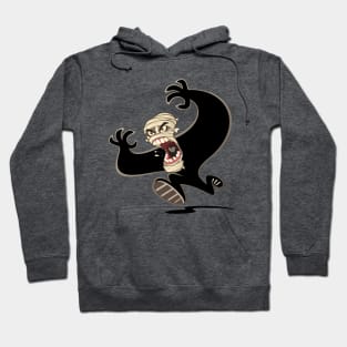 Halloween Mummy Shadow Runner Hoodie